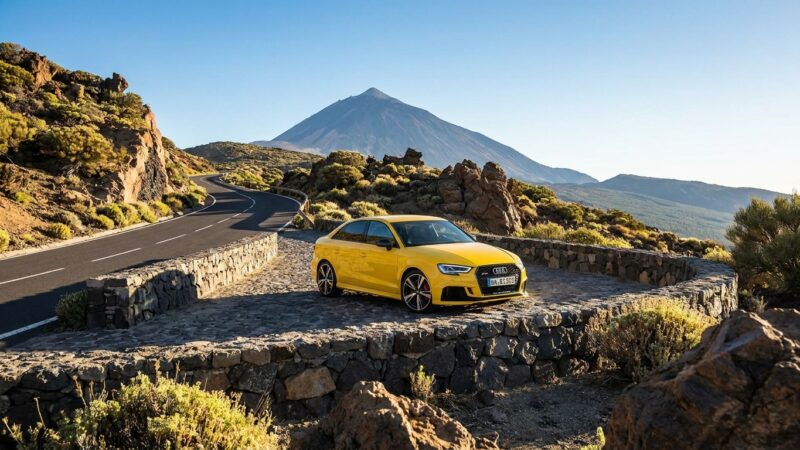 Тест-драйв Audi RS 3: Тестування гарячого хетчбека на Тенеріфе