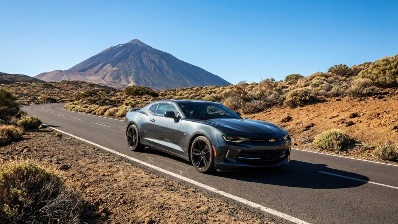 Огляд водіння Chevrolet Camaro: Дорожній тест на Тенеріфе