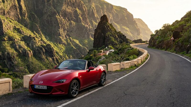 Mazda MX-5 Cabrio 2.0: Тест-драйв на Тенеріфе