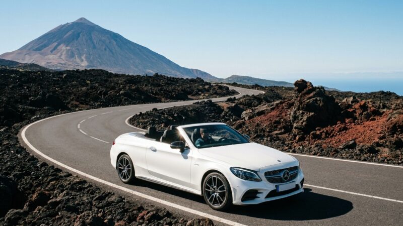 Тест-драйв Mercedes-AMG C-Class Cabrio на Тенеріфе