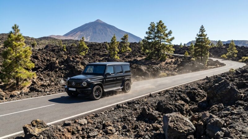 Огляд водіння Mercedes-AMG G63 на Тенеріфе