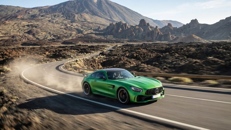 Mercedes-AMG GT R Coupe: Тест-драйв на Тенеріфе