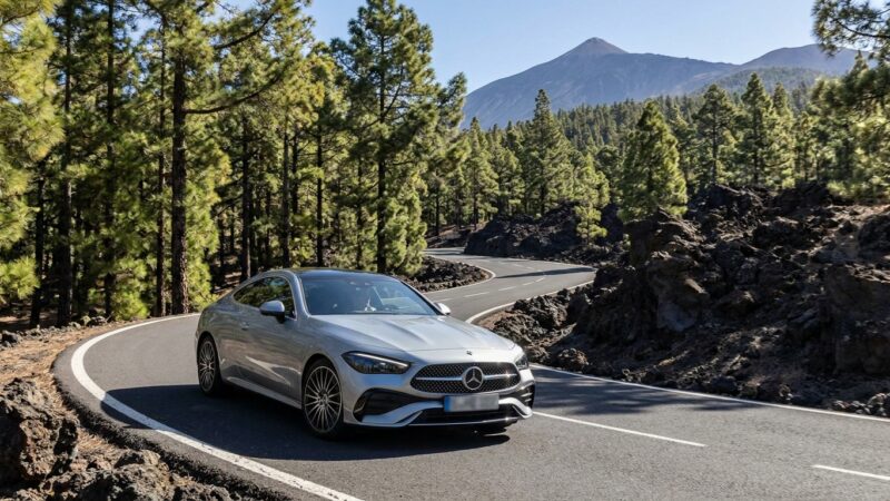 Mercedes-Benz CLE 220 D: Огляд водіння на Тенеріфе