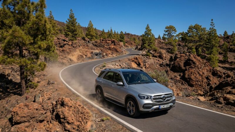 Mercedes-Benz GLE 350 4Matic Тест-драйв на Тенеріфе
