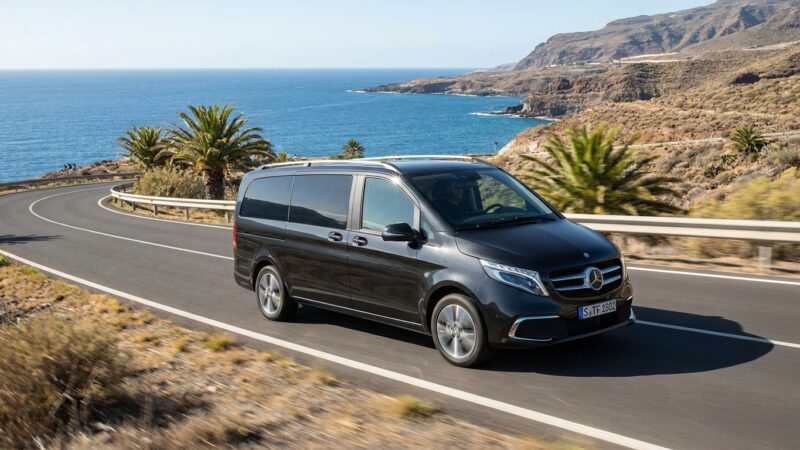 Тест-драйв Mercedes-Benz V-Class на Тенеріфе