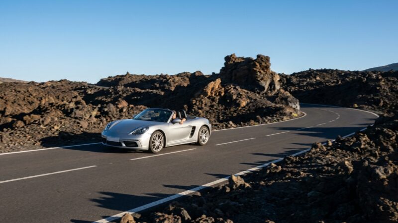 Огляд водіння Porsche 718 Boxster на Тенеріфе