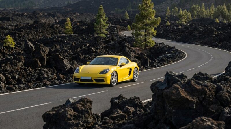 Тест-драйв Porsche 718 Cayman на Тенеріфе