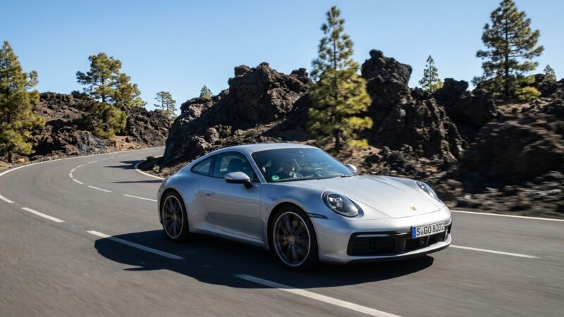 Porsche 911 Carrera 4S: Огляд водіння на Тенеріфе